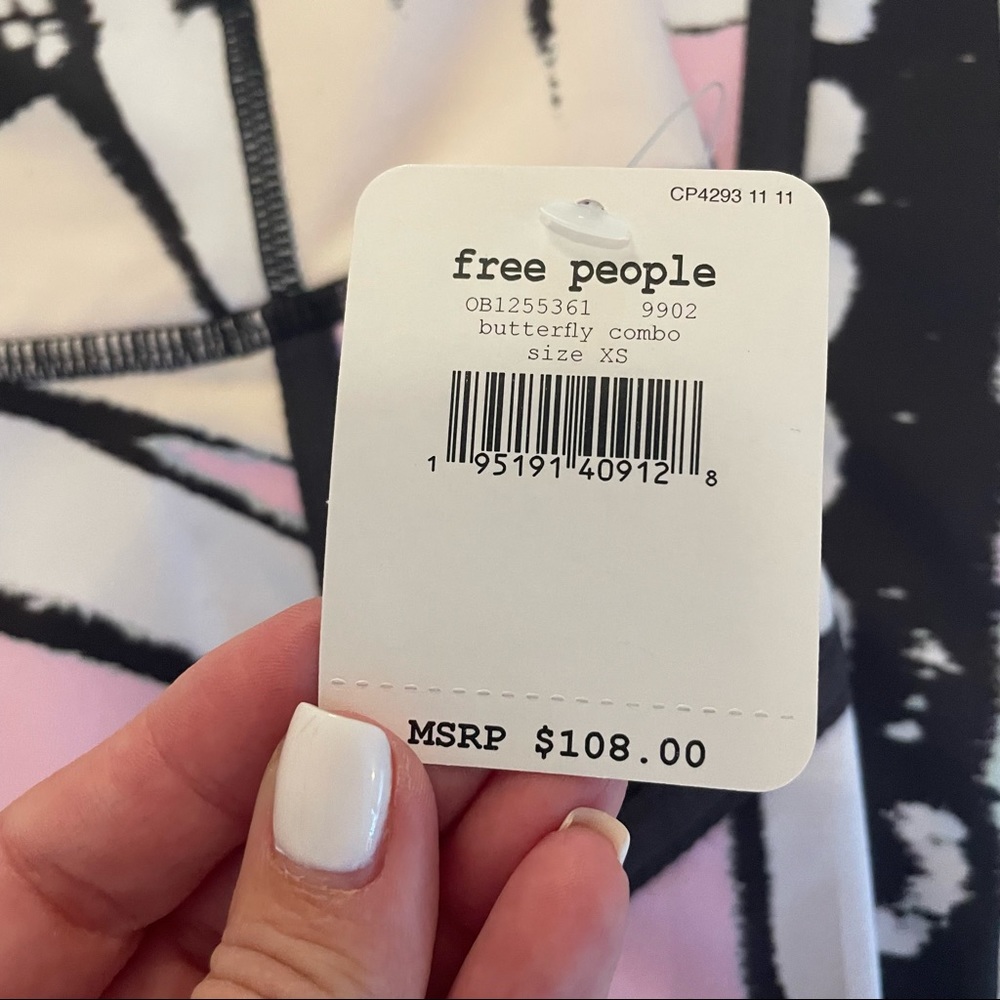 NWT Free People You're a Peach High Waist Leggings, size XS - Picture 3 of 11